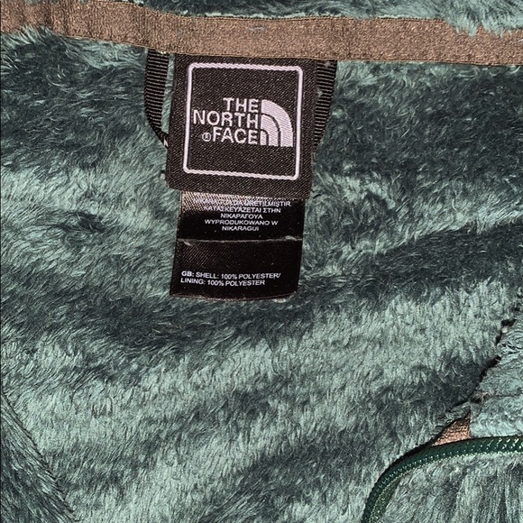 The North Face Osito fleece Women’s XL GREEN - Picture 4 of 5